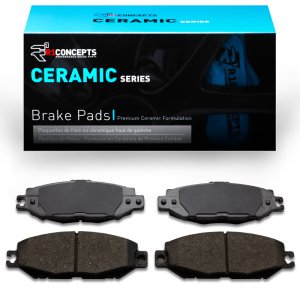 Lexus LS400 Brake Pads - Rear - R1 Concepts - Ceramic - `93-`00